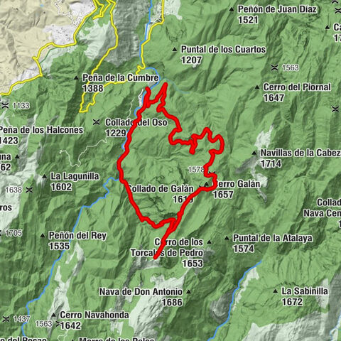 Chiringuito Cerrada del Utrero - Vadillo Castril - Collado de Los Pegueros - Collado de Galán