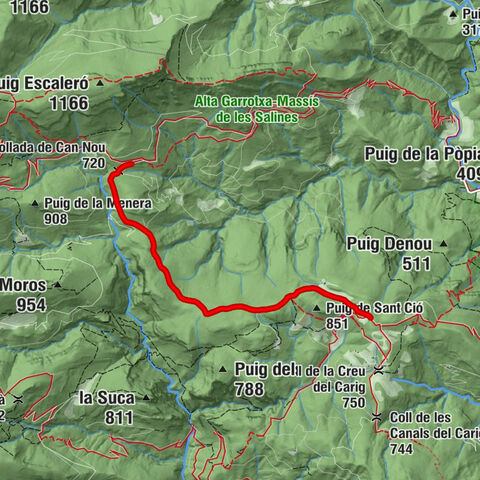 Lliurona - Forat d'en Met - Collada de Can Nou