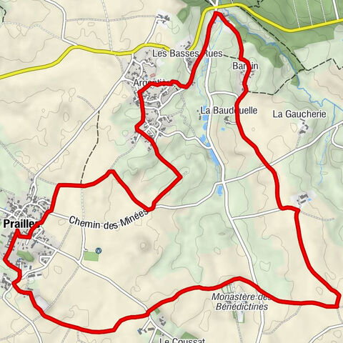 Prailles - Argentière - Les Basses Rues - Barbin