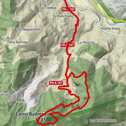 La Puerta de Segura - Fuente del Berral - Cerro Buitrera