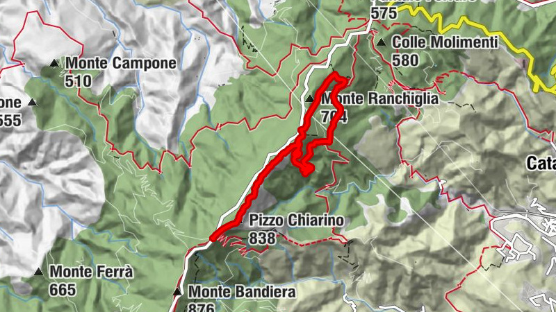 Portella Chiarino - Pizzo Chiarino - Portella dell'Armacia - Monte Ranchiglia