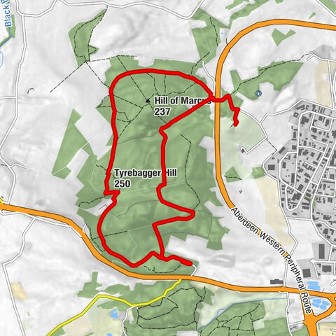 Dyce and Stoneywood - Tyrebagger Hill
