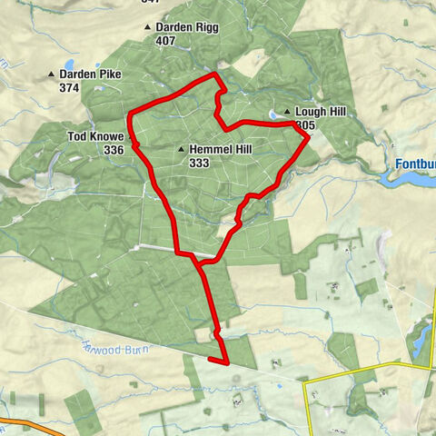 Hollinghill - Harwood - Tod Knowe - Lamb Lairs