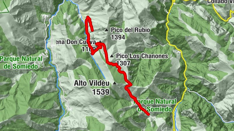 Aguinu - Braña de la Pola - Altu la Trapa - Pena Don Cueva