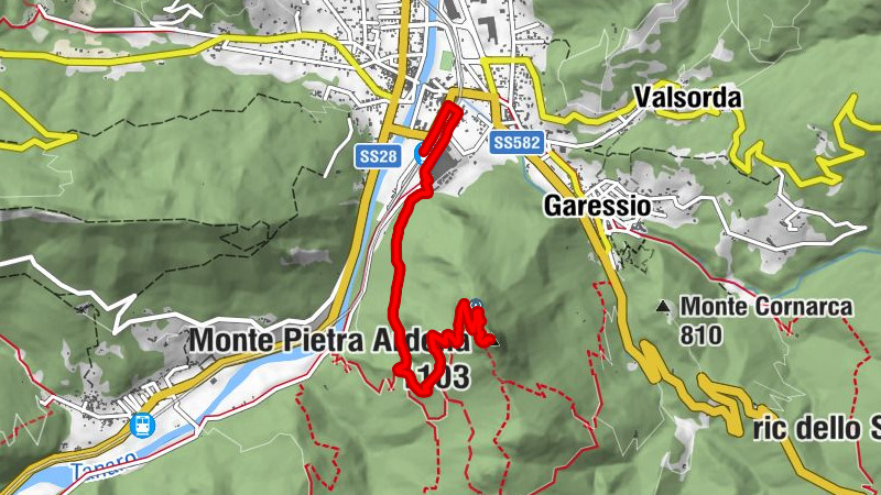 Garessio - Chiesa Parrocchiale di Santa Caterina - Monte Pietra Ardena