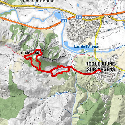Roquebrune-sur-Argens - Les Trois Croix