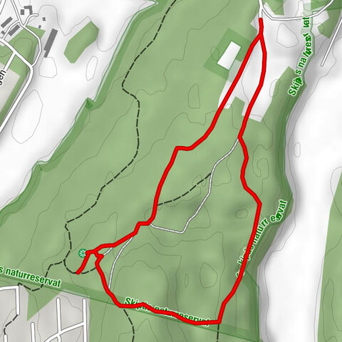 Falkenbergs kommun - Stensjö - Lilla Skipås - Halmstads kommun