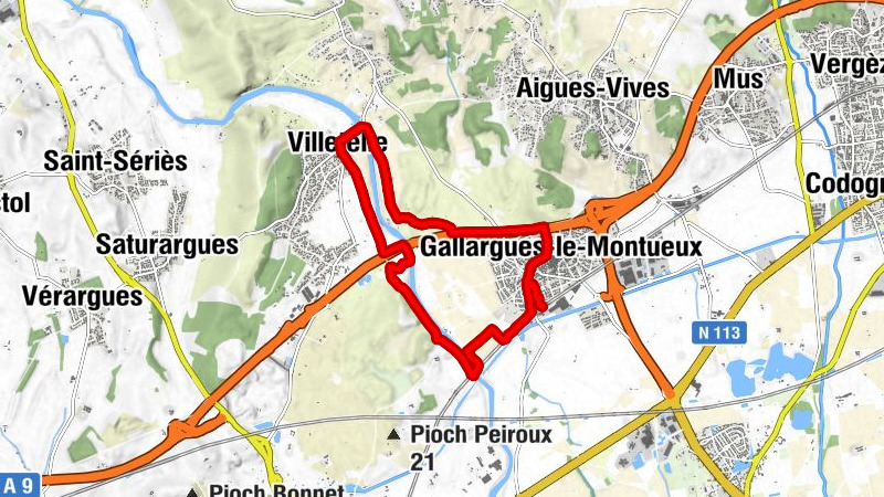 Gallargues - Gallargues-le-Montueux - Église Saint-Géraud-d'Aurillac - Église Saint-Martin