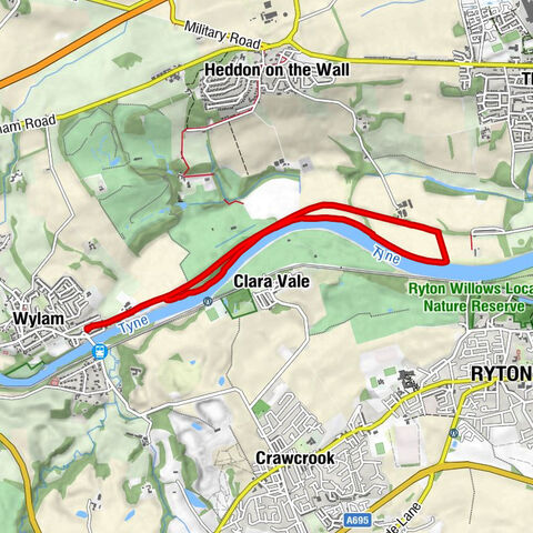 Wylam - Clara Vale - Gateshead