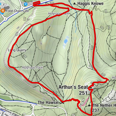 Northfield/Willowbrae - The Nether Hill - Arthur's Seat - Haggis Knowe