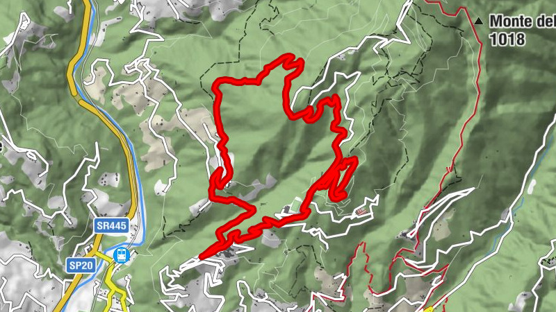 Fosciandora - Treppignana - Locanda Km0 - Barga