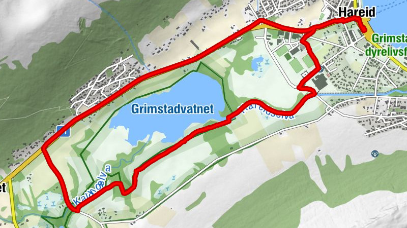 Hareid - Grimstad - Bjåstad