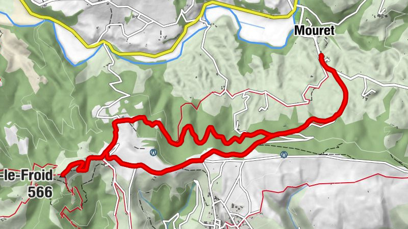 Mouret - Les Vignasses - Chapelle Saint-Jean-le-Froid - Saint-Jean-le-Froid