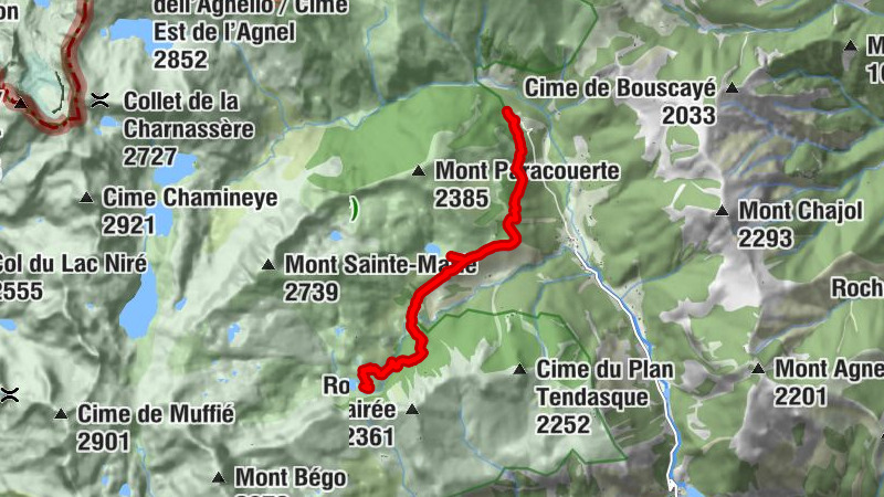 Tende - Refuge de Fontanalba