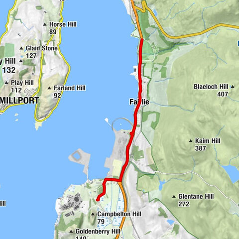 North Ayrshire - The Catch at Fins - Village Bar & Grill - Fairlie Parish Church