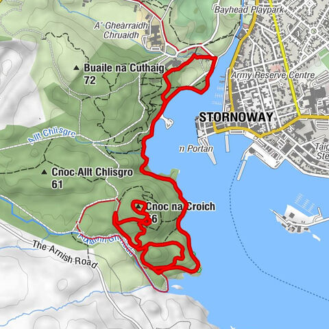 Na h-Eileanan Siar - Cnoc na Croich - Steòrnabhagh - Ceann a' Bhàigh