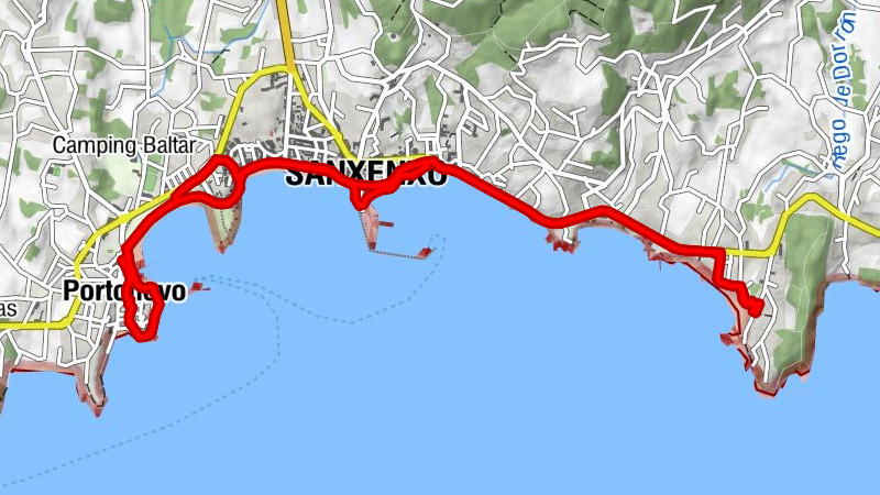 Bordóns - A Postiña - Igrexa Vella de San Xenxo - Sanxenxo