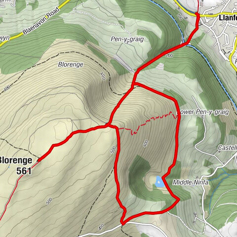 Llanfoist - The Blorenge