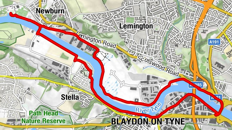 Newcastle upon Tyne - The Boathouse - Blaydon on Tyne - Gateshead