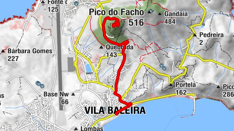 Vila Baleira - Pé do Pico - Castelo - Porto Santo