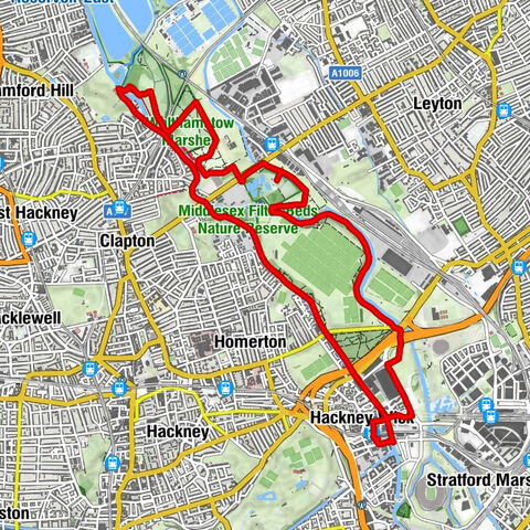 Hackney Wick - Greenwich - Ilford - London