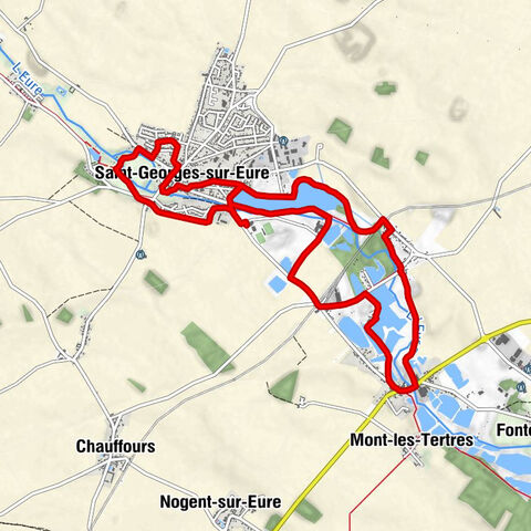 Saint-Georges-sur-Eure - La Taye - Église Saint-Georges