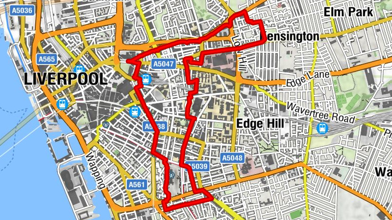 Liverpool - Abdullah Quilliam Mosque - Church of St. Nicholas - St Margaret of Antioch