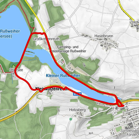 Eschenbach i.d.OPf. - Kleinkotzenreuth - Obersee - Großkotzenreuth