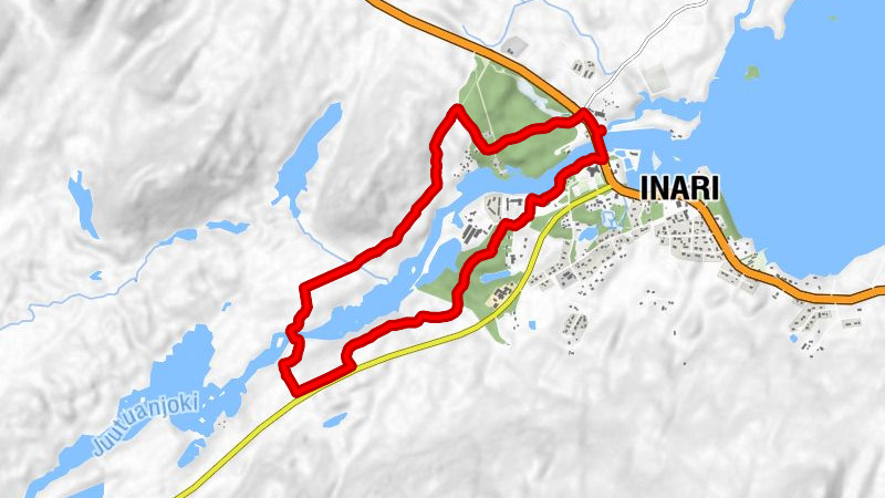 Inari - Jäniskoski - Aanar
