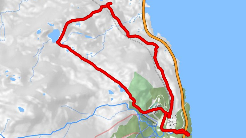 Hotell Fjället - Björkliden - Silverfallet - Kiruna kommun