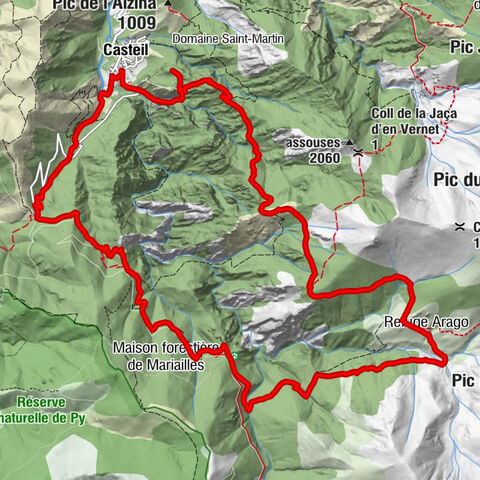 Les saveurs du Cady - Casteil - Refuge de Mariailles - Col Vert