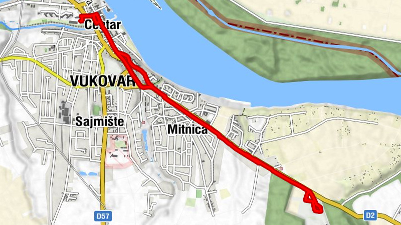 Mjesni odbor Centar - Vukovar - crkva svetih Filipa i Jakova - kapela svetog Ivana Nepomuka