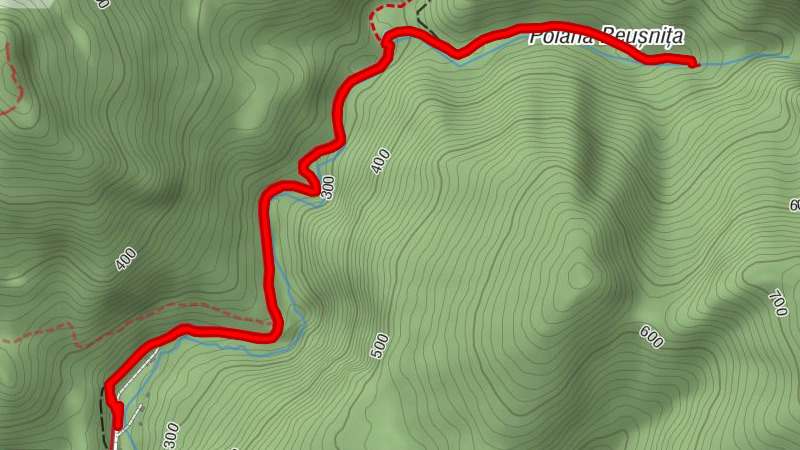 Sasca Montană - Cascada Beușnița