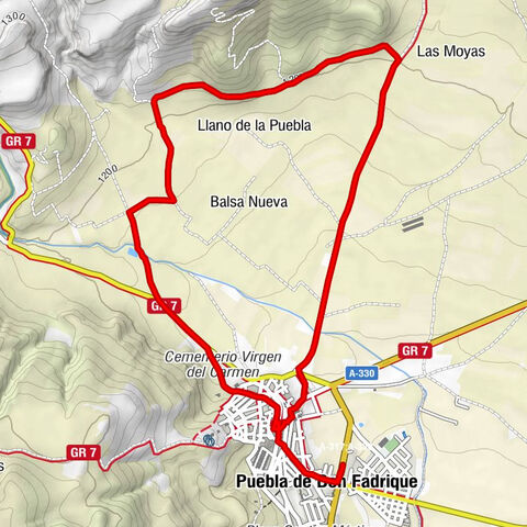 Restaurante Puerta de Andalucía - Puebla de Don Fadrique - Ermita de San Gregorio
