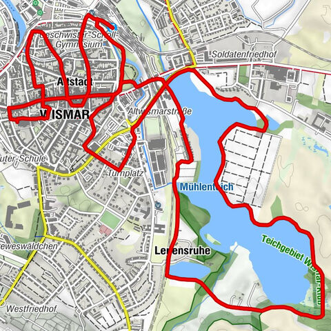 Wismar - Sankt Laurentius - St.-Georgen-Kirche - Sankt Nikolai