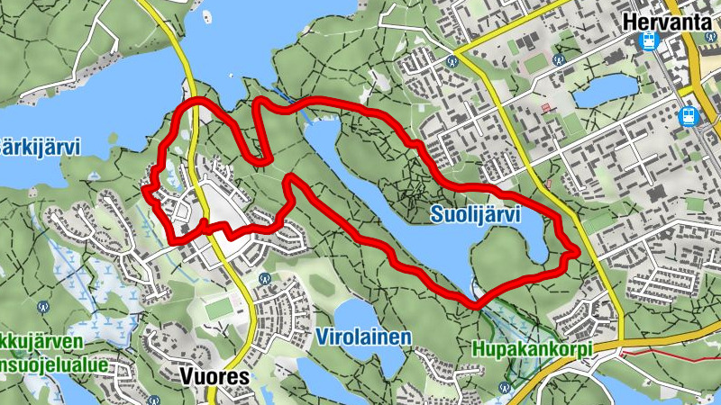Isokuusi - Länsi-Hervanta - Aurinkorinne