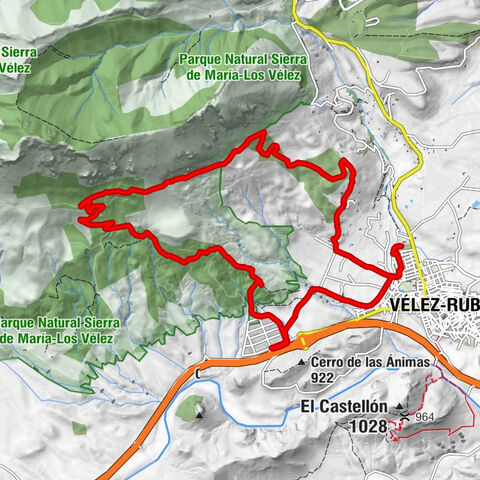 Vélez-Rubio - La Ribera - Cerro Duarte