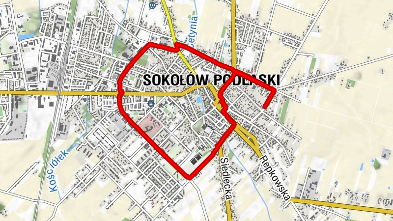 Sokołów Podlaski - Zory - Gama