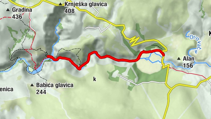 Zadarska županija - Radov buk