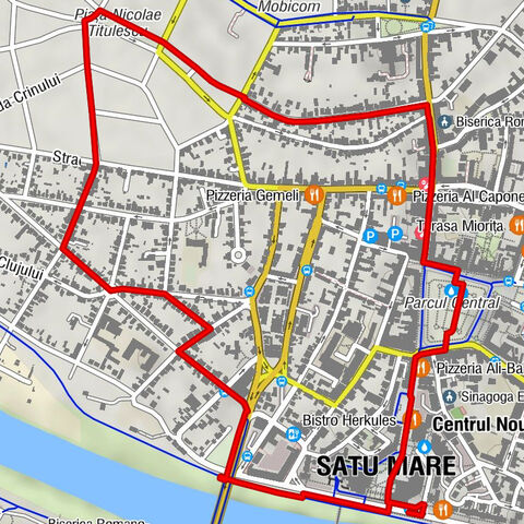 Satu Mare - Biserica Reformată Szigetlanka - Centrul Nou