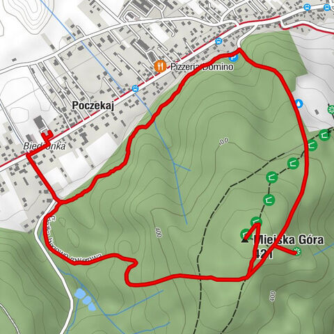 Poczekaj - Stary Sącz - Miejska Góra