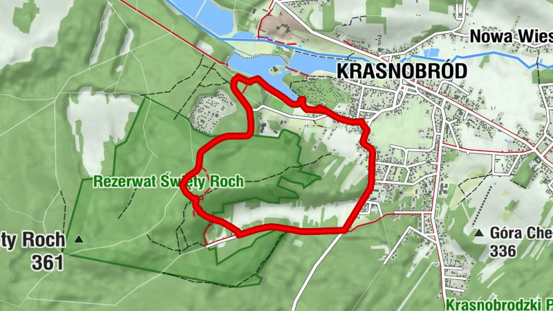 Karczma Zacisze - Zapiasek - Kaplica pw. Świętego Rocha - Krasnobród