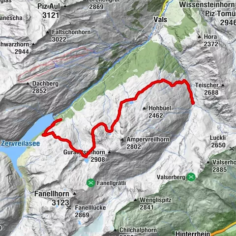 Randonnée des 3 lacs