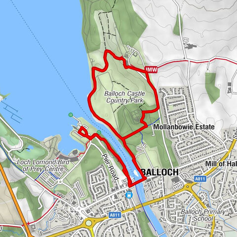 West Dunbartonshire - Balloch Villiage Ferry Landing - Balloch