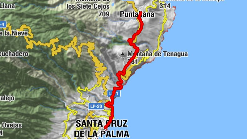 Santa Cruz de la Palma - Templo de San Francisco - Ermita de Santa Lucia - Casco