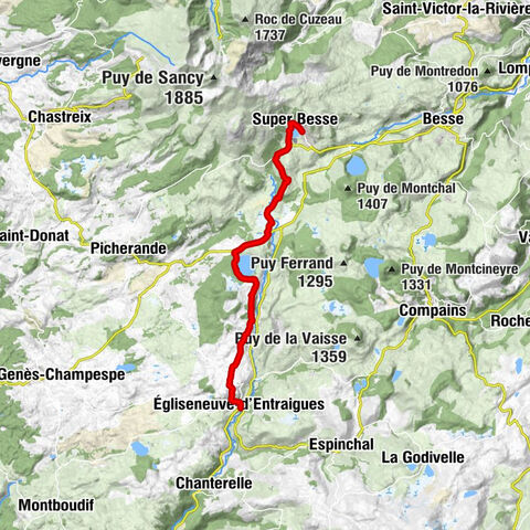 Super Besse - Chapelle Notre-Dame de Vassivière - Auberge des Pèlerins - Hôtel du Nord