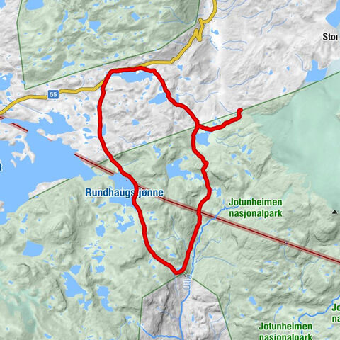 Sognefjellshytta - Fantesteinen - Fantestein
