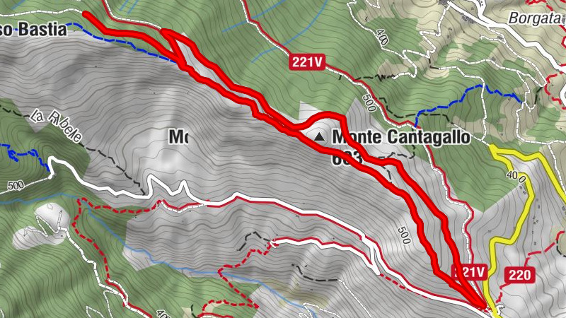 Dolcedo - Monte Cantagallo