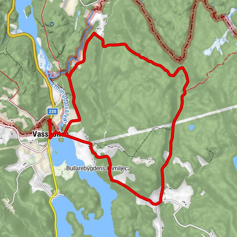 Holtet - Vassbotten - Berget - Ängarna