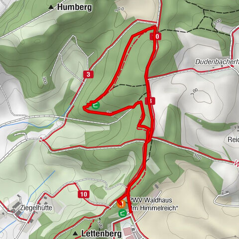 Otterbach - Parcours du chercheur forestier im Himmelreich